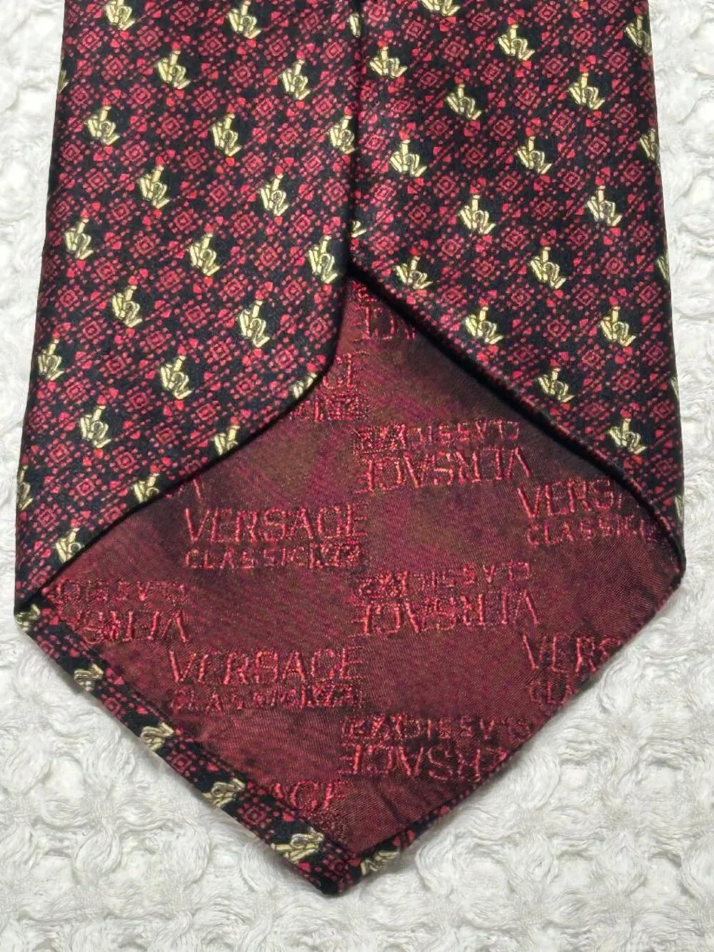 Versace preowned worn